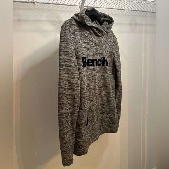Bench fleece grey hoodie - Picture 2 of 5